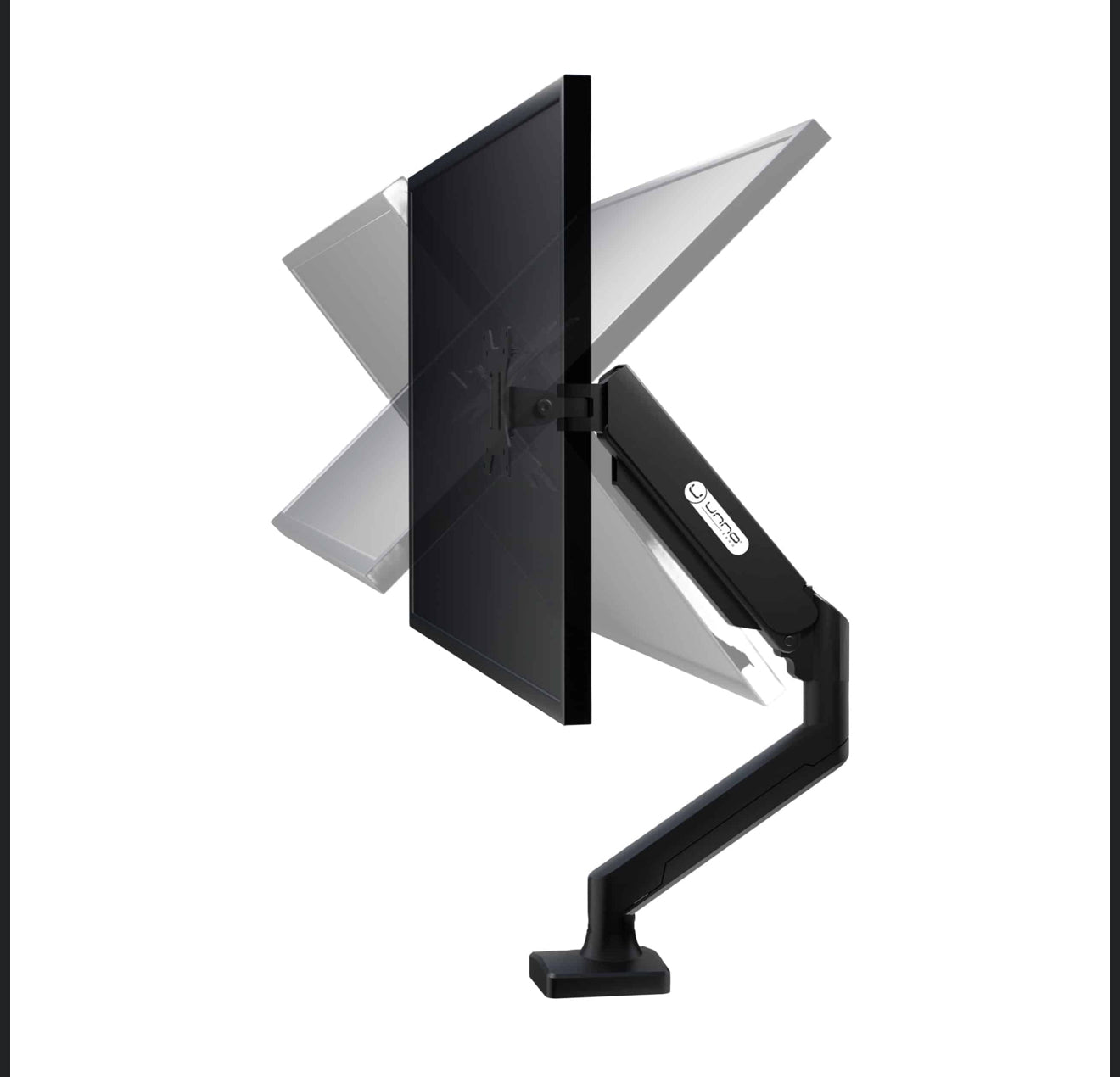 PNEUMATIC SINGLE MONITOR MOUNT 32"