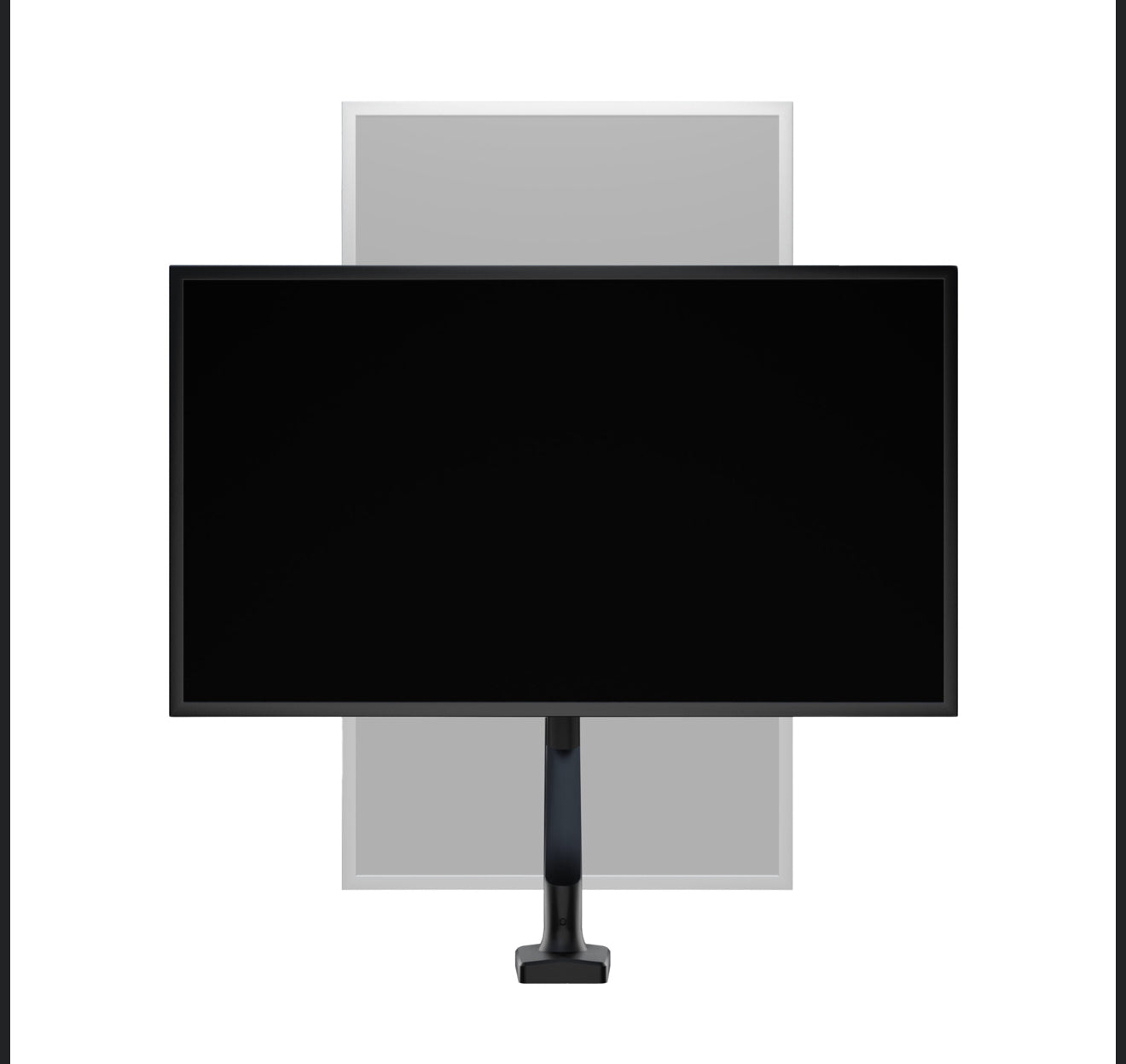 PNEUMATIC SINGLE MONITOR MOUNT 32"
