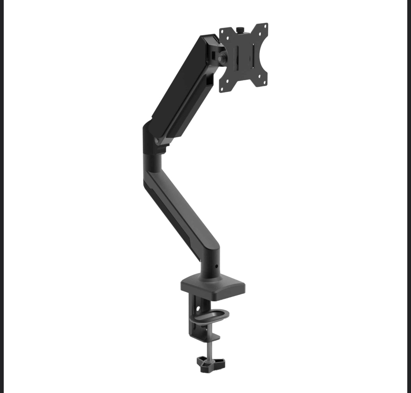 PNEUMATIC SINGLE MONITOR MOUNT 32"