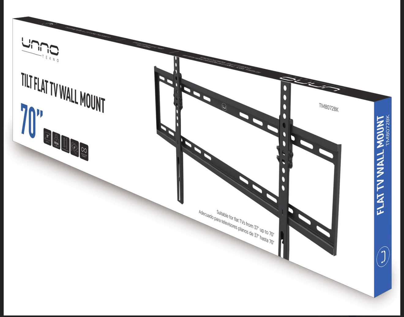 TV WALL MOUNT TILT 70"