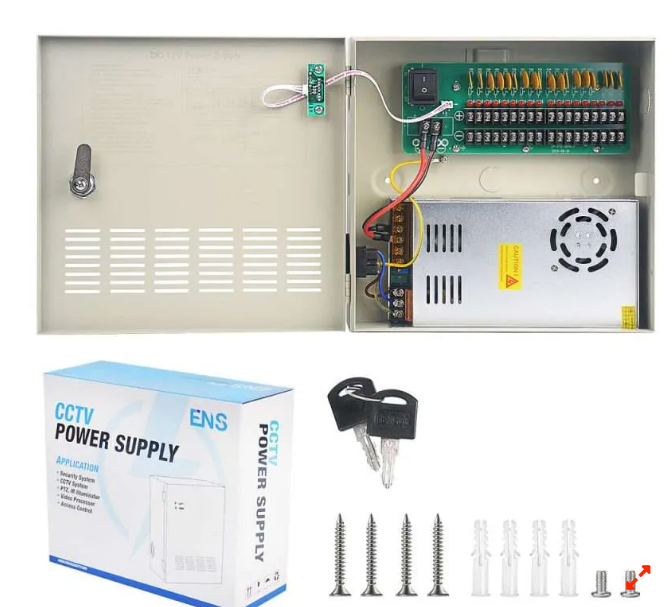 Power Distributor, 12V DC, 20Amp, UL Listed
