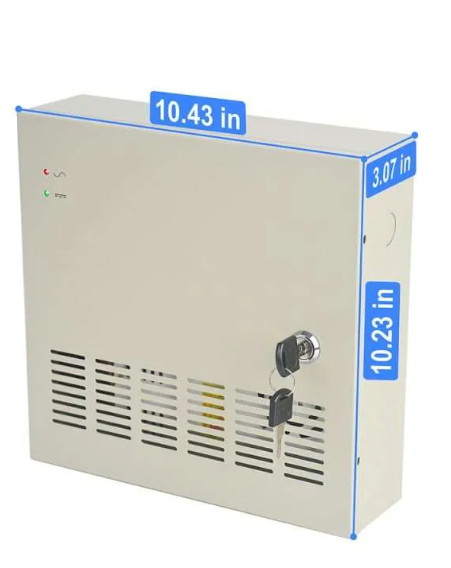 Power Distributor, 12V DC, 20Amp, UL Listed
