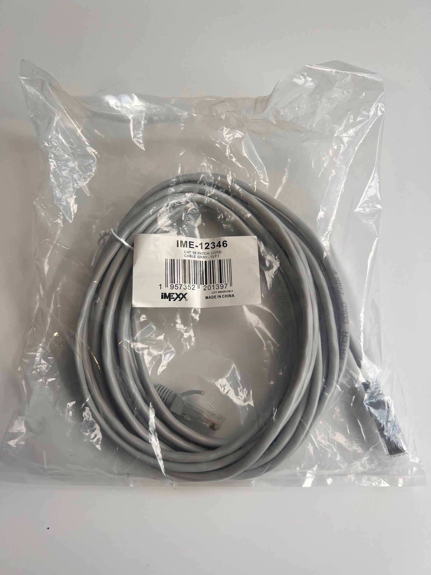 CABLE CAT5E DE 15 PIES