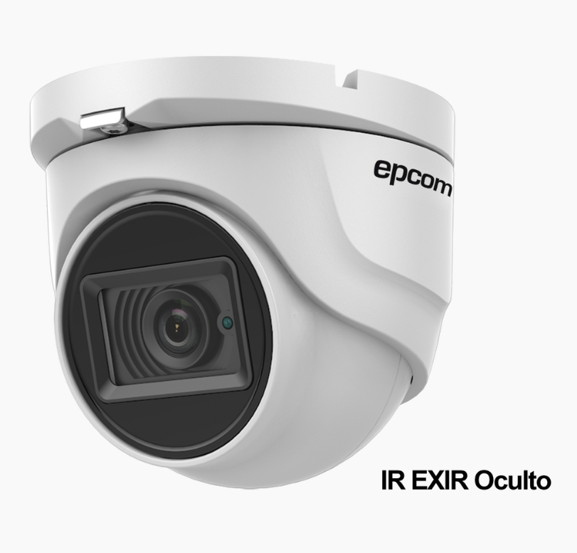 Eyeball TURBOHD 4K (8Megapixeles) / Gran Angular 102º / Lente 2.8 mm / Exterior IP67/ IR EXIR 30 mts / dWDR / TVI-AHD-CVI-CVBS